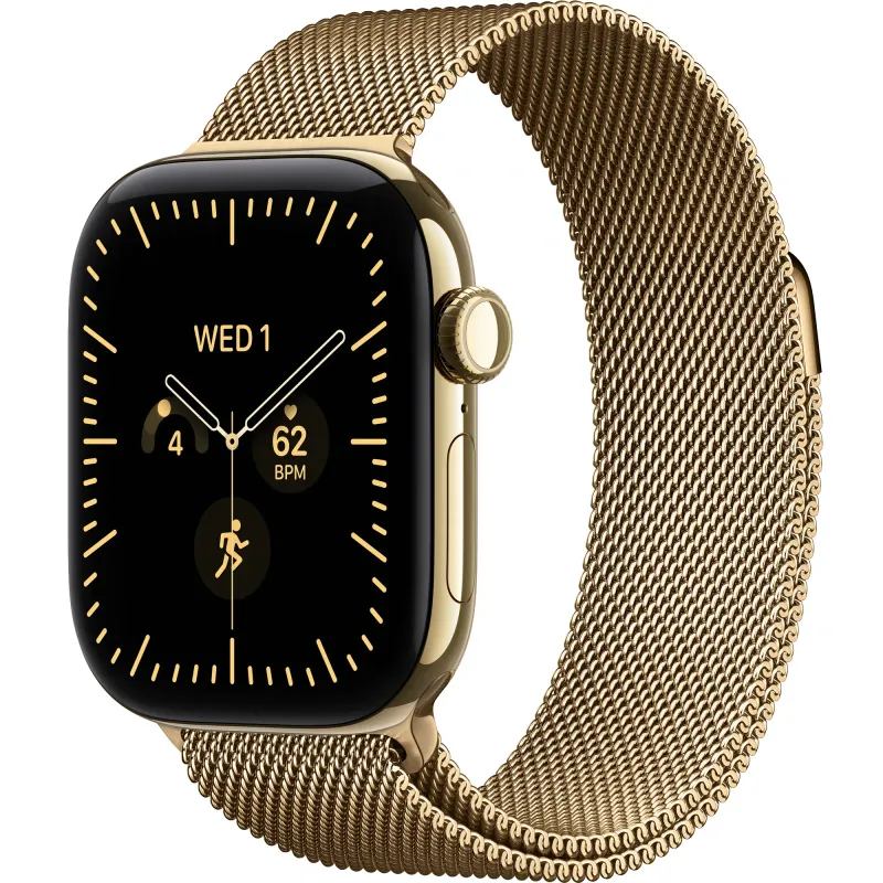 AW S12 Gold 42mm Ti Milanese Loop — фото 1