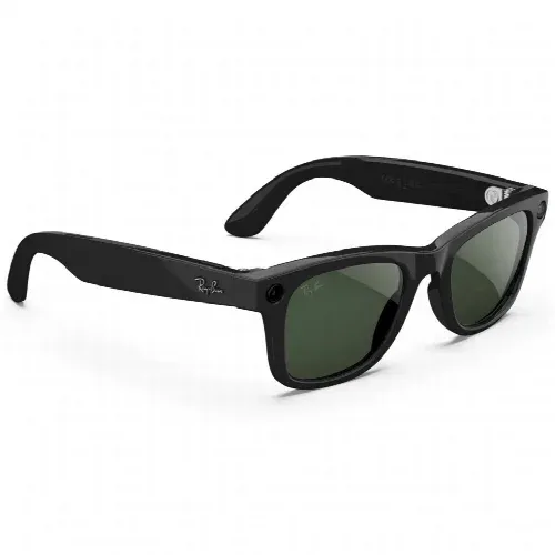 Ray-Ban Wayfarer (2025) RW4012 Graphite / Green Shiny Black/Transitions L — фото 1